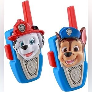 Paw Patrol Blue and Red Walkie Talkies